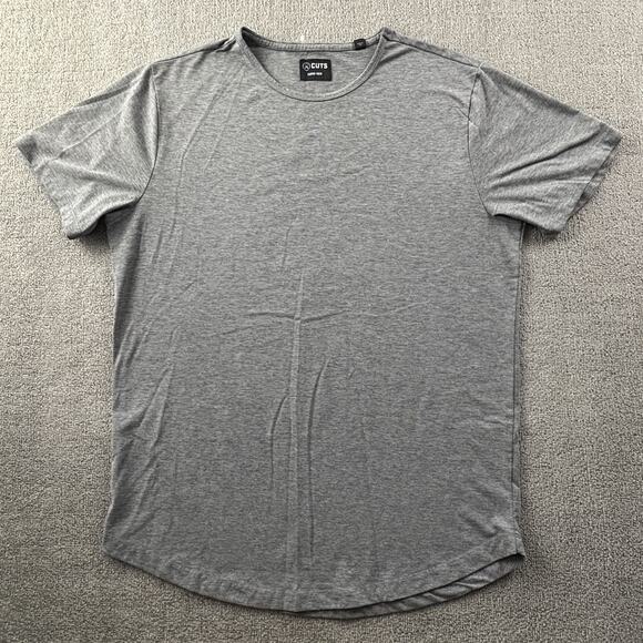Cuts Other - Cuts Clothing Shirt Adult Extra Large Gray Short Sleeve Active Athleisure Casual